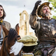 Adam Driver and Jonathan Pryce in The Man Who Killed Don Quixote.